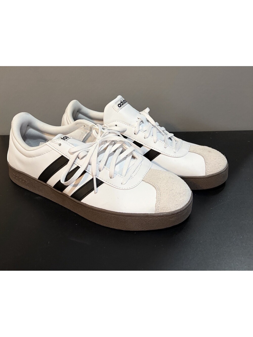 ADIDAS VL Court Base Shoes For Men Size 10 1/2 (NEW)